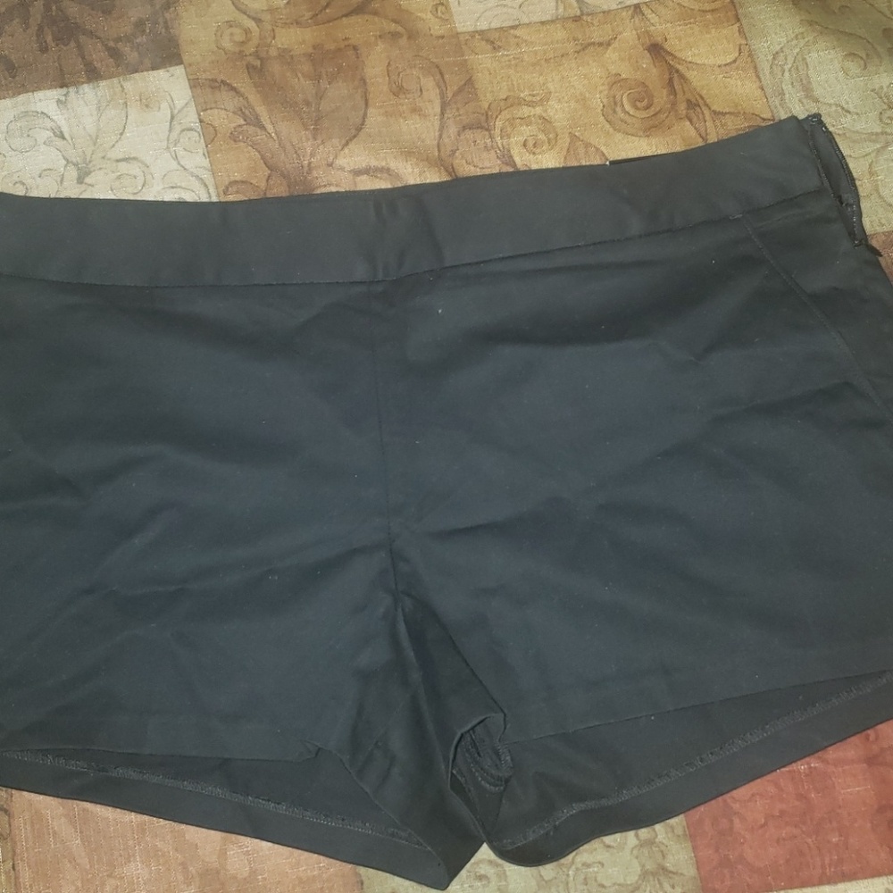 Express black dress shorts